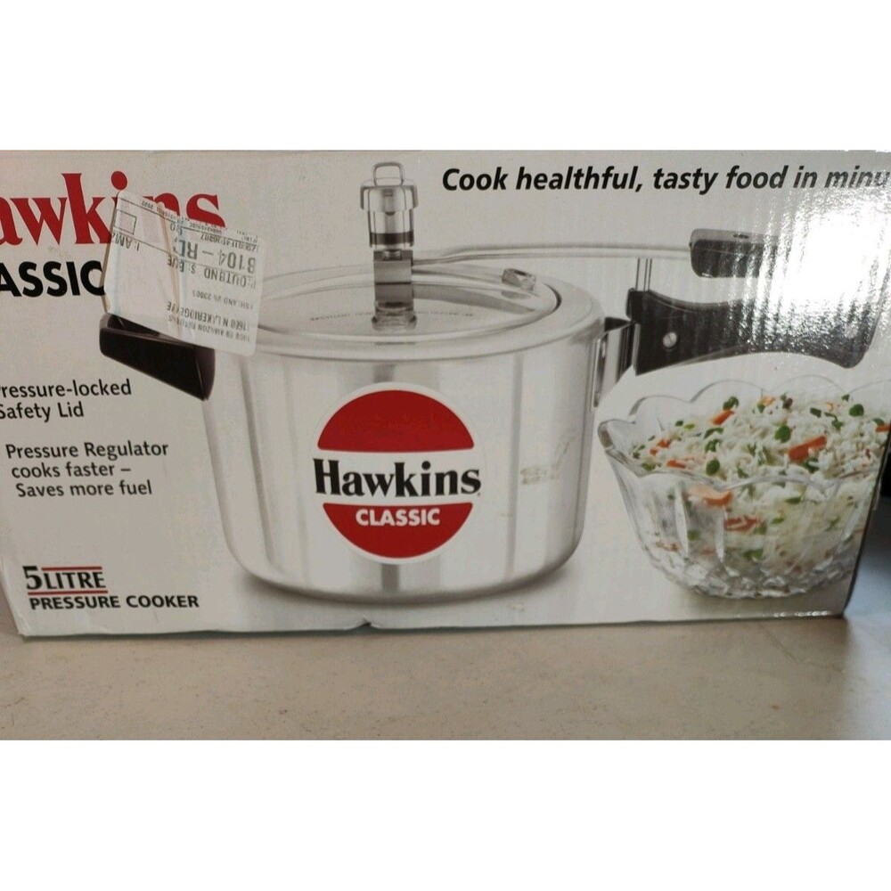Hawkins Classic Pressure Cooker Safety Lid With Regulator 5 L (974)